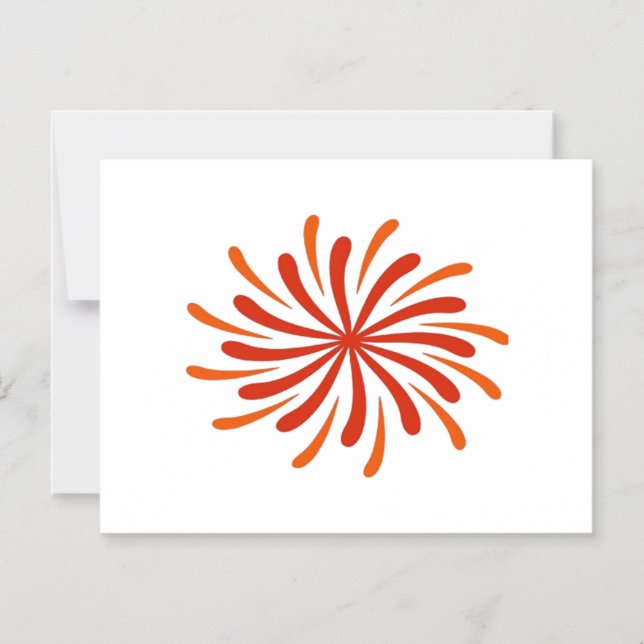 Firework Classic Magnetic Invitation (Front)