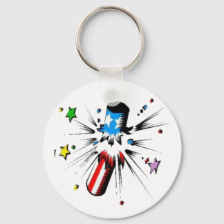 firework design keychain