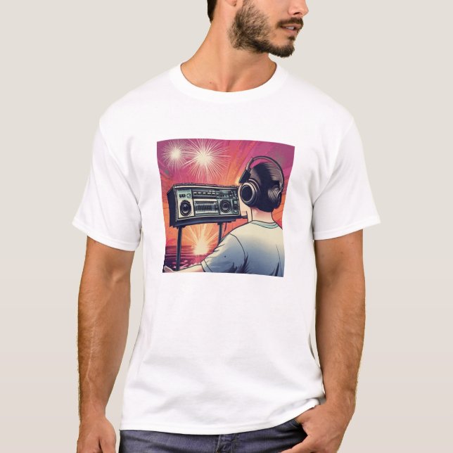 Firework Maestro DJ T-Shirt (Front)