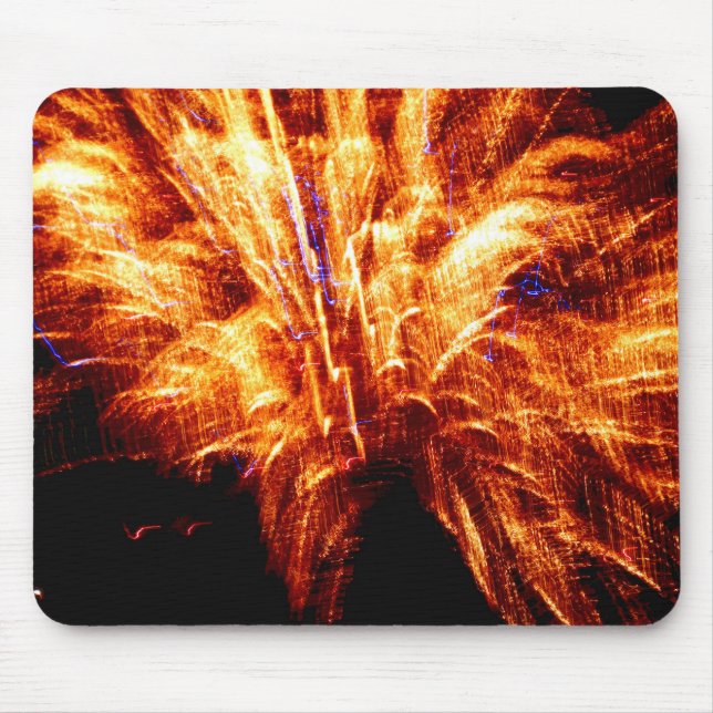 Firework Mouse Mat (Front)