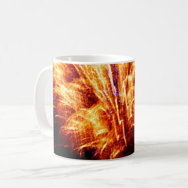 Firework Mug (Front Left)