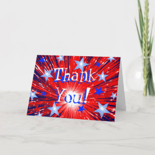 Firework Red White Blue Merci !