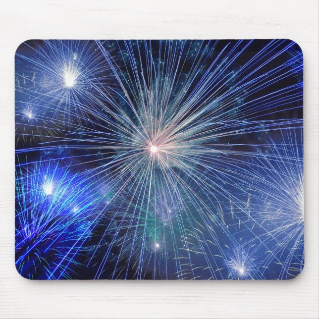 Firework Rockets Mouse Pad (Front)