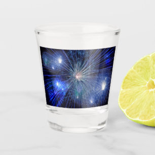 Firework Rockets Shot Glass