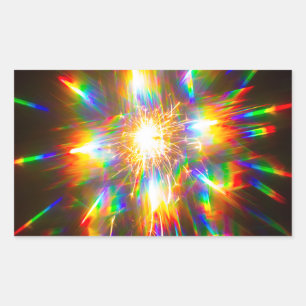 Firework Through 3D Glasses 1 Sticker