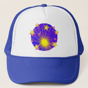 Firework trucker hat