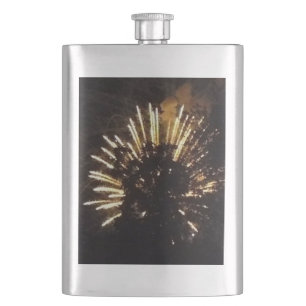 Fireworks 10 stainless steel flask