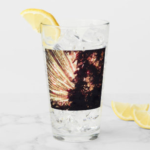 Fireworks 11 Collins glass tumbler