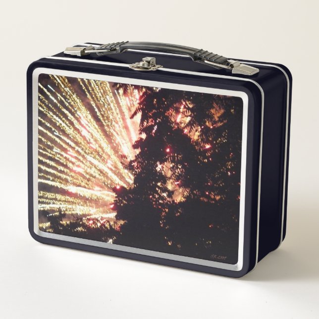 Fireworks 11 noir lunchbox (Devant)