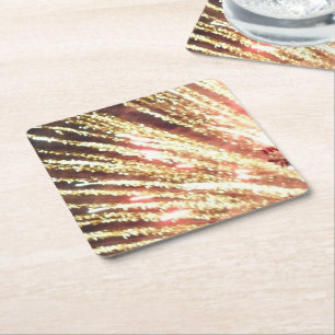 Fireworks 11 paper coasters