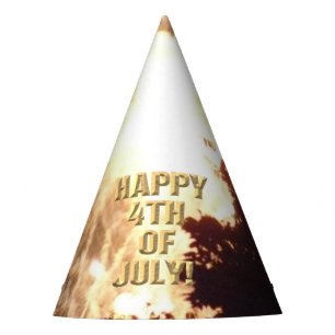 Fireworks 15 4th of July party hat