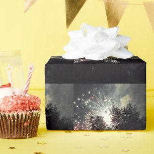 Fireworks 18 matte wrapping paper