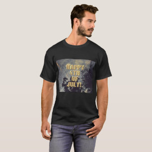 Fireworks 19 4th of July men black shirt
