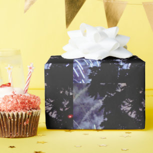 Fireworks 1 glossy wrapping paper