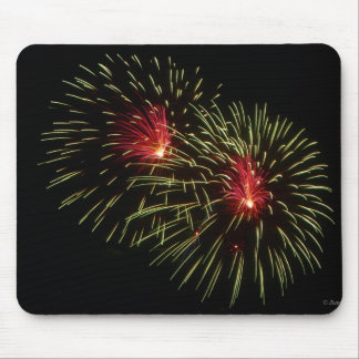 Fireworks 1 mouse pad