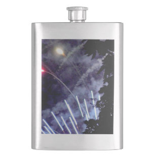 Fireworks 1 stainless steel flask