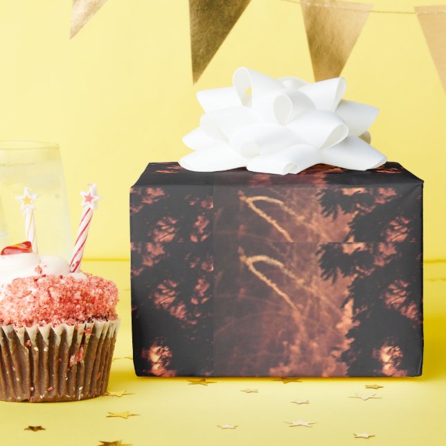Fireworks 20 glossy wrapping paper (Birthday Party)