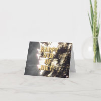 Fireworks 2 4th of July card