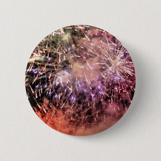 FIREWORKS 2 INCH ROUND BUTTON (Front)