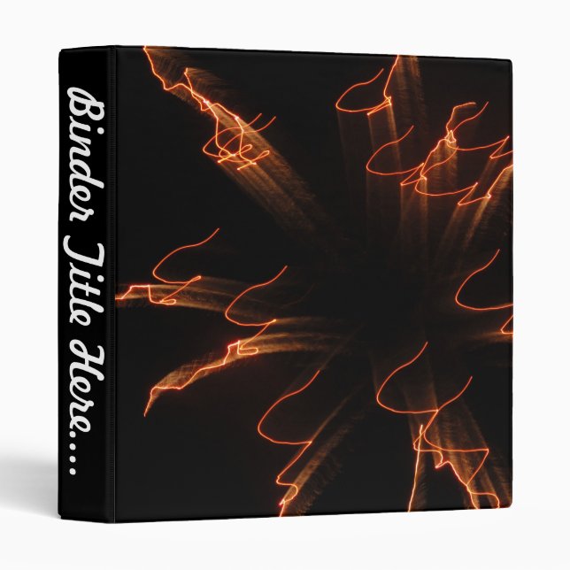 Fireworks 3 - 1" binder (Front/Spine)