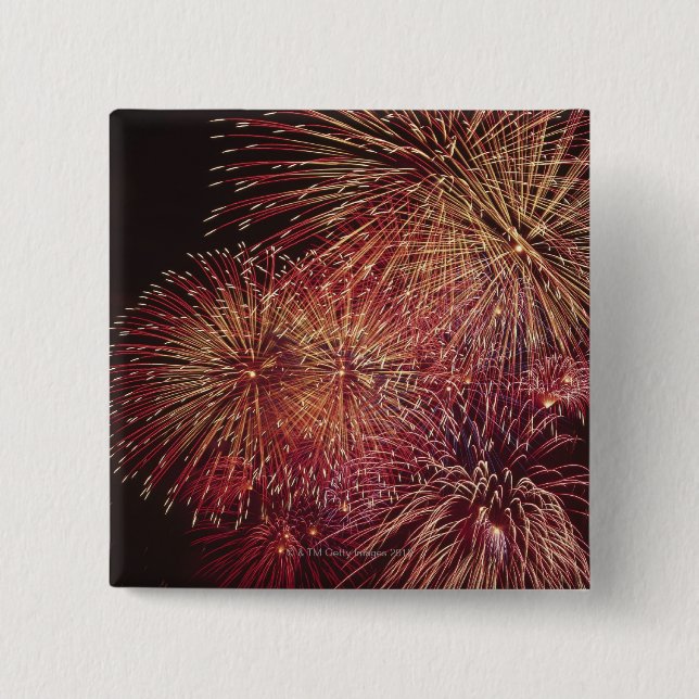 Fireworks 3 2 inch square button (Front)