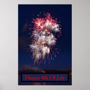 Fireworks 4th Of July Independence Day Poster