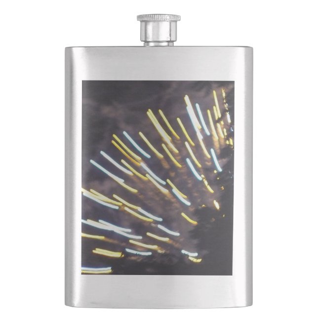 Fireworks 6 stainless steel flask (Front)