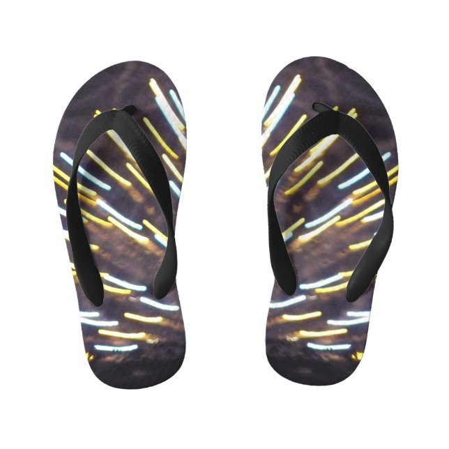 Fireworks 6 toddler flip flops (Footbed)