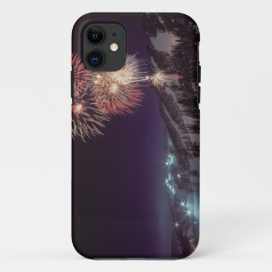 Fireworks at Big Mountain Resort in Whitefish, iPhone 11 Case