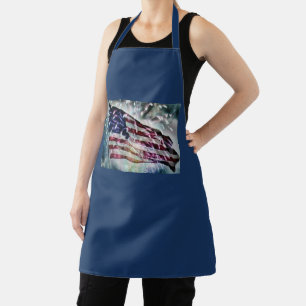 Fireworks Backdrop  Apron