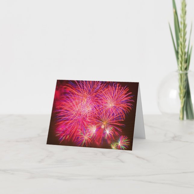Fireworks Big Finale Card (Front)