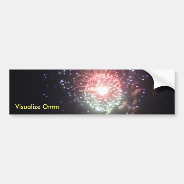 Fireworks Bumper Sticker (Front)