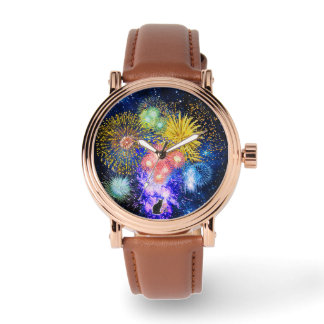 Fireworks Bursts  Watch