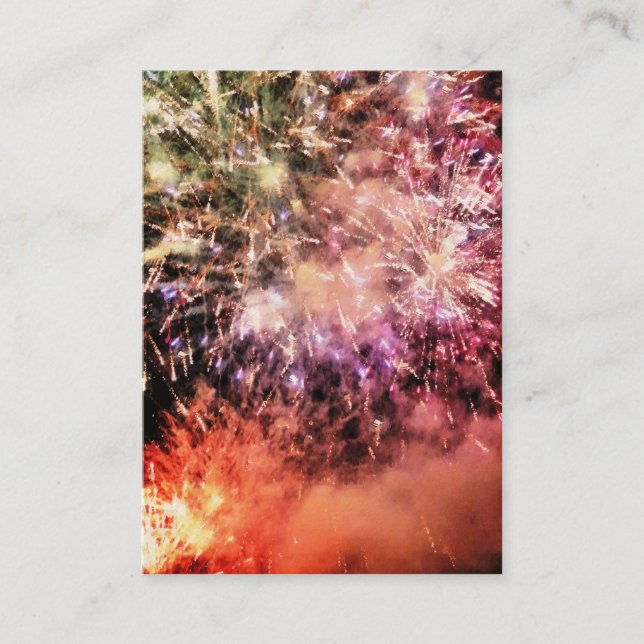 FIREWORKS BUSINESS CARD (Front)