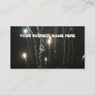 Fireworks Business Cards