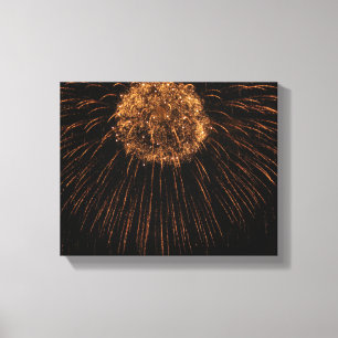 Fireworks/Canvas Wrap Canvas Print