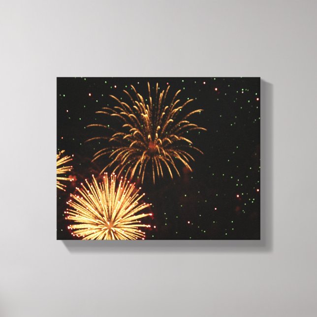 Fireworks/Canvas Wrap Canvas Print (Front)
