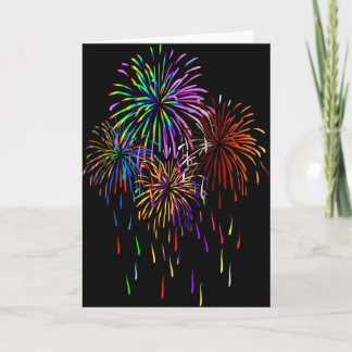 Fireworks Card