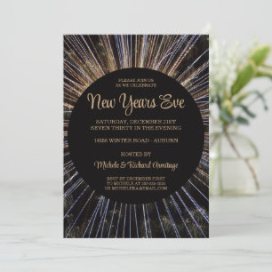 Fireworks Celebration New Years Invitation
