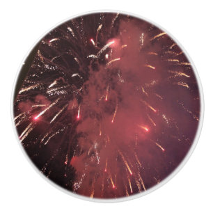 Fireworks Ceramic Knob