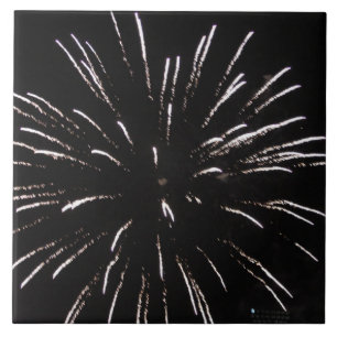 Fireworks Ceramic Tile
