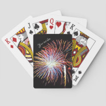 Fireworks Classic Playing Cards