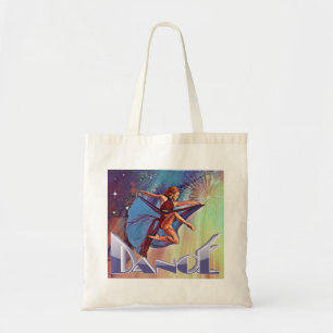 Fireworks Dancer Tote Bag