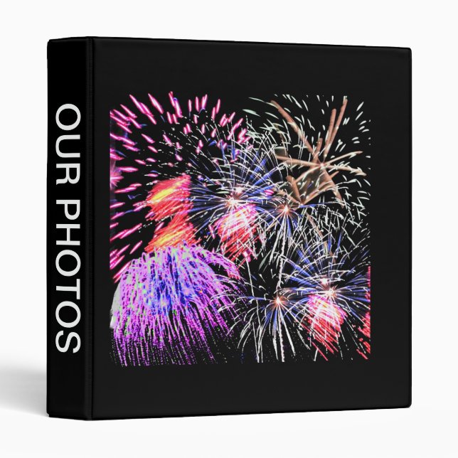 Fireworks Display Binder (Front/Spine)