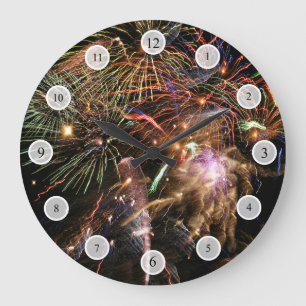 Fireworks Display Clock