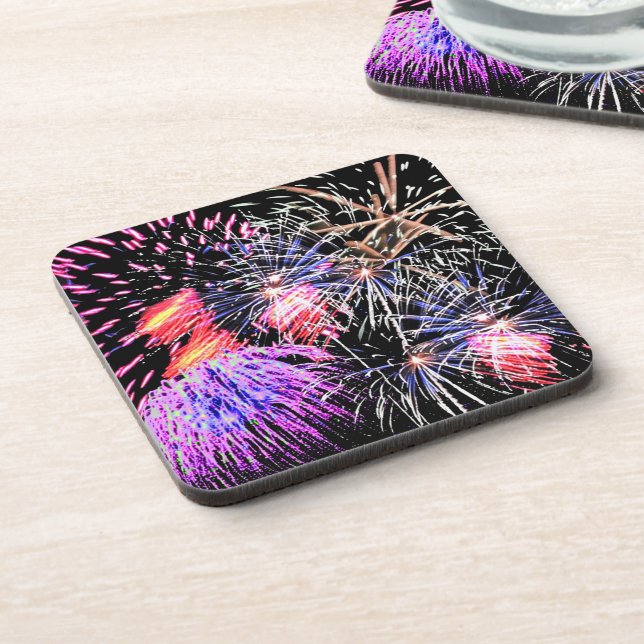 Fireworks Display Coaster (Left Side)