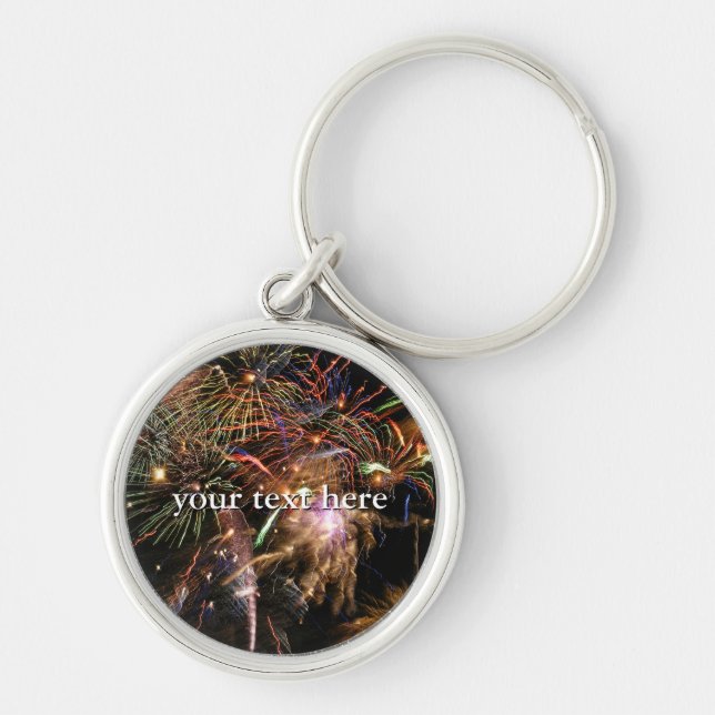 Fireworks Display Keychain (Front)