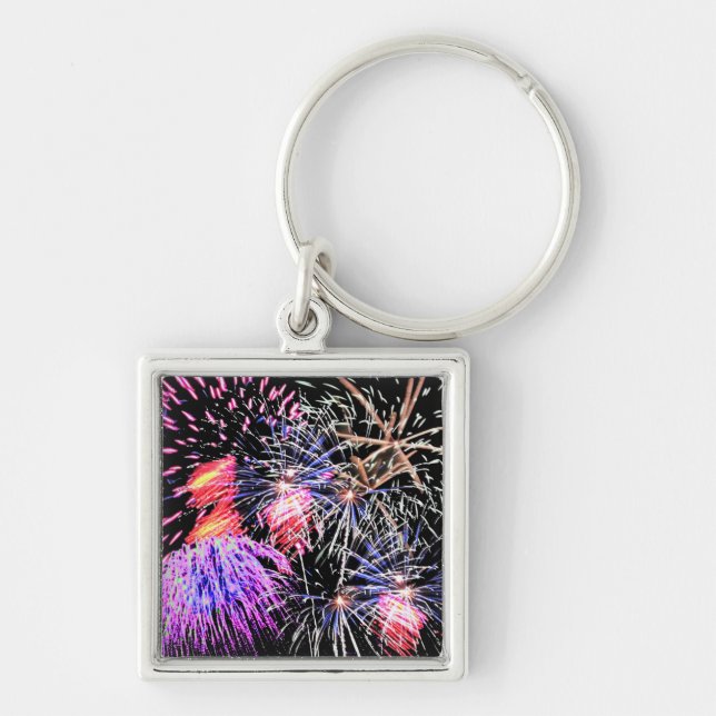 Fireworks Display Keychain (Front)