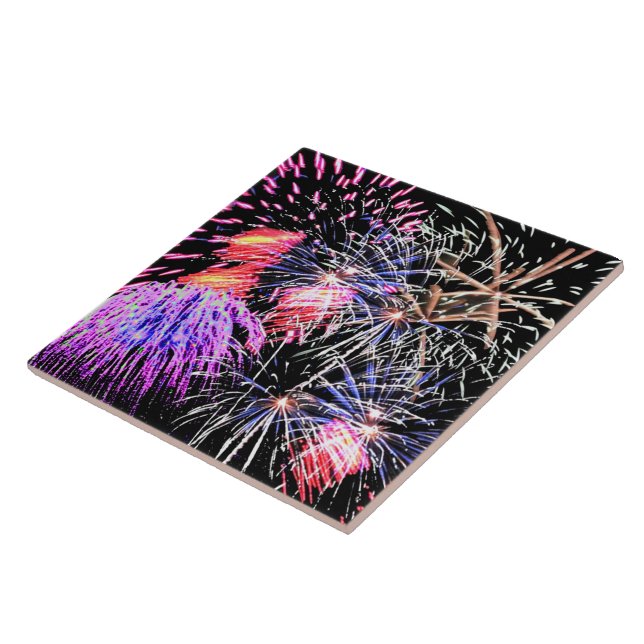 Fireworks Display Tile (Side)
