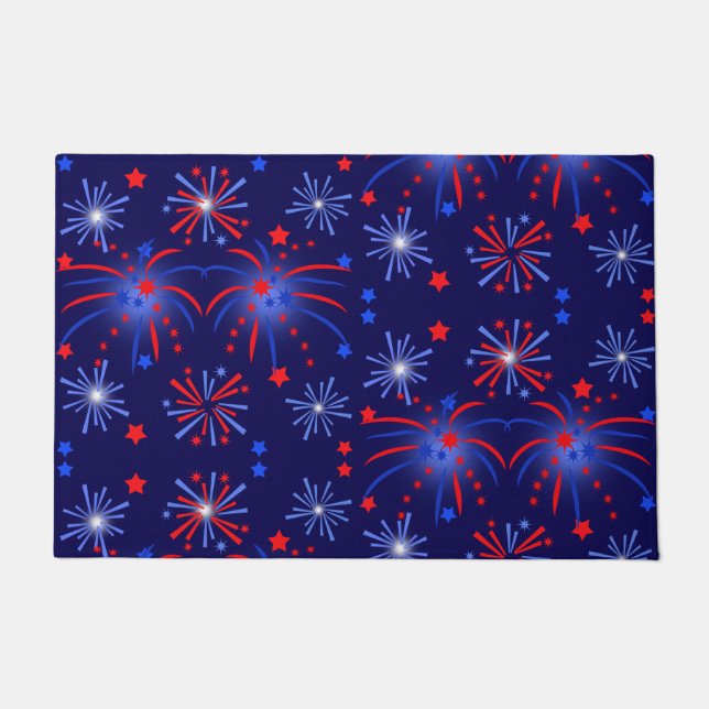 Fireworks Doormat (Front)